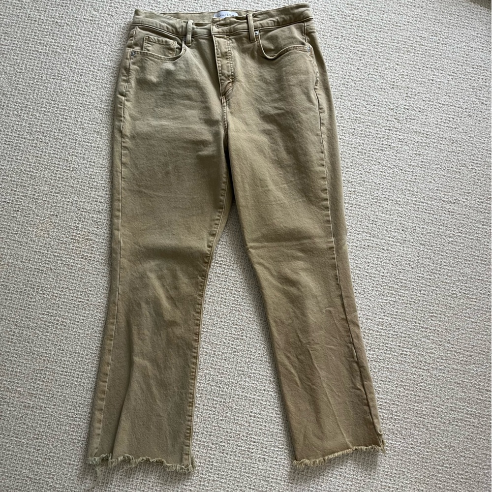 Loft Crop Khakis